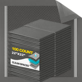 CLEAN SPACES Charcoal Puppy Pads feature activated carbon to neutralize odors quickly.