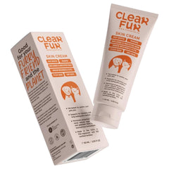 ClearFur hot-spot-relief-bottle demonstrates fast soothing action for irritated skin.
