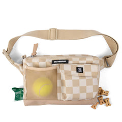 Cleverpup crossbody bag strap for hands-free walks and quick access