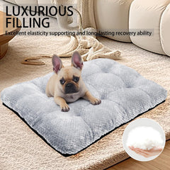CLKHOWL dog bed-machine-washable design makes cleaning easy.