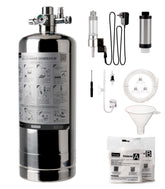 Clscea 4L aquarium CO2 generator kit delivers steady CO2 for vibrant aquarium plants.