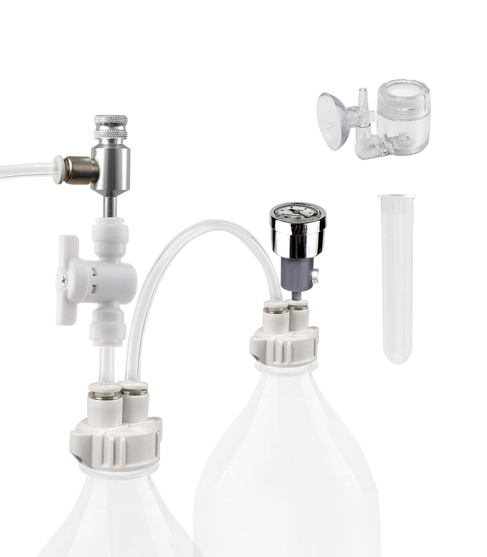 Clscea G211 front view of CO2 generator kit showing compact design for aquariums