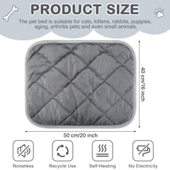 Clysee 5-layer self-heating pet bed close-up highlights soft wool and insulation.