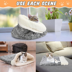 Clysee cat sleeping bag size 24-4x21-7 inches fits small pets