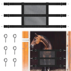 Clysee nylon stall guard with durable nylon webbing for long-lasting stall protection.