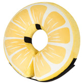 Cneo inflatable donut collar lemon xlarge on dog reduces licking temptation