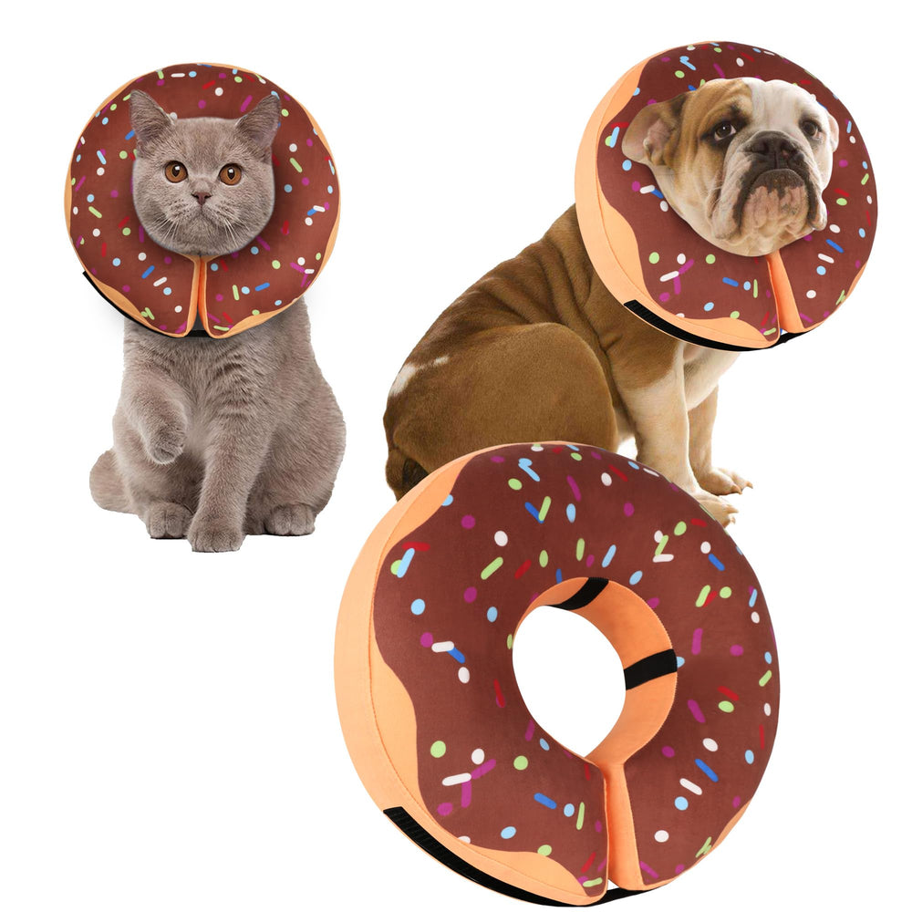 Cneo Recovery Donut Collar inflatable illustration for post-surgery protection.