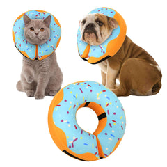 Cneo Recovery Donut Collar soft-fabric inner view for gentle post-surgery comfort.