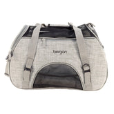Coastal Bergan Comfort Carrier shows breathable mesh panels for pet comfort during travel.