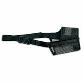 Coastal Best Fit Muzzle Open Front Black 3in lets dogs pant naturally during walks.