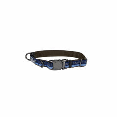 Coastal Pet K9 Explorer sapphire collar visible on daily walks for safety.