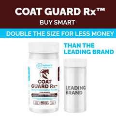 Coat Guard Rx hand-application shows easy use for quick daily grooming
