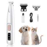 Cofiabby electric paw trimmer closeup blades for safe, precise paw grooming.