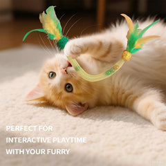 Coivnl cat toys 19.5-inch bundle ideal for multi-cat households and solo play.