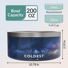The Coldest Water colddog bowl dishwasher-safe design for easy cleanup