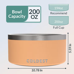 The Coldest Water rust-resistant stainless steel lasts through playtime and washing.