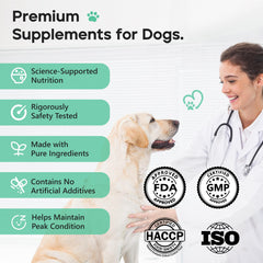 ColEaze calming chews lead to a relaxed dog after use.