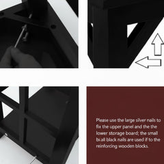 Colingmill heavy-duty aquarium stand supporting up to 100 kg safely.