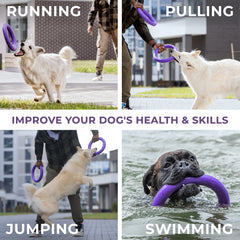 COLLAR PULLER soft-material design shown as teeth-friendly for dogs.