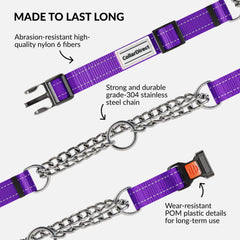 CollarDirect Martingale para entrenamiento, ajuste cómodo y control suave.