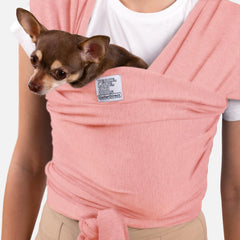CollarDirect dog sling gray for small dogs provides hands-free comfort during daily walks.