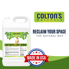 Colton's Naturals cat repellent indoor-use bottle reducing indoor cat visits
