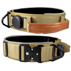 Comfluxe AirTag holder closeup with waterproof seal for tracking in wet conditions