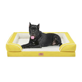 Comfort Expression orthopedic bed side view shows 53x42 inch size for spacious joint-support comfort