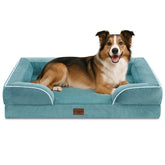 Comfort Expression orthopedic bed angle view shows sturdy build for large dogs
