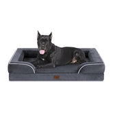 Comfort Expression orthopedic dog bed 53x42-setup shows secure space for XXL dogs.