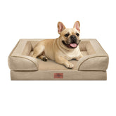 Comfort Expression orthopedic dog bed with egg crate foam supports joints