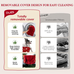 Comfort Expression orthopedic bed waterproof cover protects foam from spills.