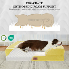 Comfort Expression small dog bed with removable bolsters for secure, cozy naps