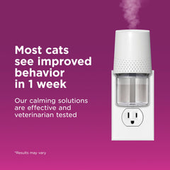 Comfort Zone diffuser closeup shows a discreet, fragrance-free calming mist.