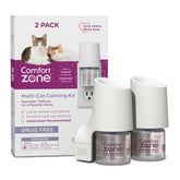 Comfort Zone multicat diffuser front view promotes calm cats and reduced tension.