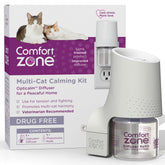 Comfort Zone Multicat Diffuser in room promotes calm and harmony among cats.