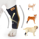 COMFPET dog hock brace side straps stabilize movement for medium dogs