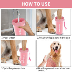 Comotech dog toothbrushes set promotes dental care alongside cleaning.