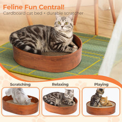 ComSaf double-sided scratcher pad shows longer use with two surfaces