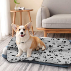 Manta Comsmart para perros pequeños, textura de felpa suave para mayor confort.