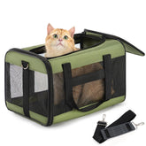 Conlun Cat Carrier top view, airline-approved travel design.