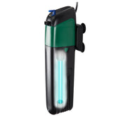 COODIA internal green water killer filter front view shows compact in-tank design and clarity boost