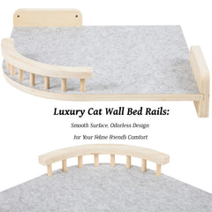 COOLEX Large Cat Shelves assembly – straightforward installation with sturdy brackets.