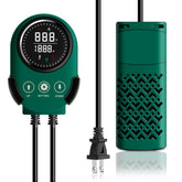 coospider-repta 300W heater front view for precise temperature control in a display-ready setup