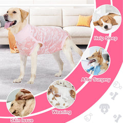 Coppthinktu dog onesie with pee-pad interlayer design for clean, convenient relief