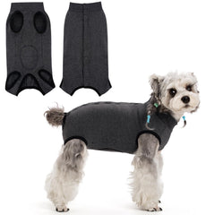 Coppthinktu recovery suit front view shows easy-on pullover design for comfortable wear