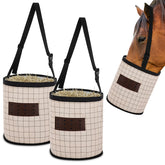 Cosblank horse feed bag ventilation patches enable better airflow during feeding