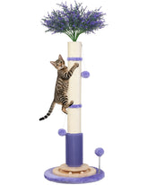 COUNER cat scratching post 45-inch tall with sisal post offers durable scratching and furniture protection.