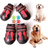 CovertSafe& dog boots non-slip design keeps paws secure on slick surfaces during walks