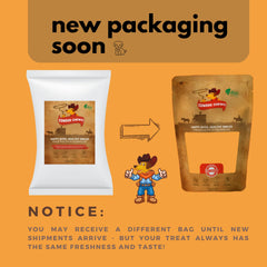 Cowdog Chews beef bully-stick pack-of-10 illustrates convenient grain-free dog chew substitute.